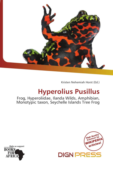 Könyv Hyperolius Pusillus 