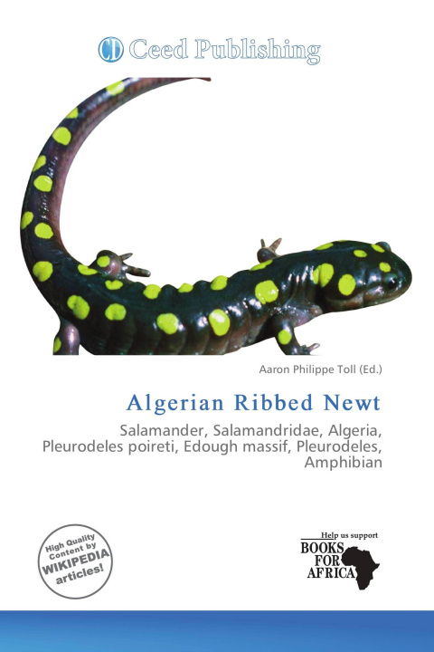 Libro Algerian Ribbed Newt 