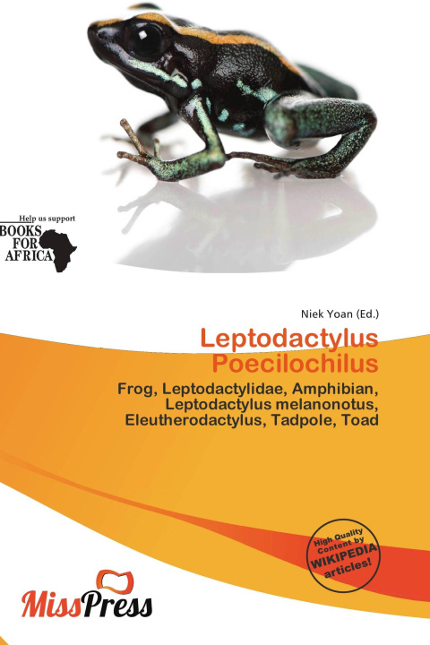 Carte Leptodactylus Poecilochilus 