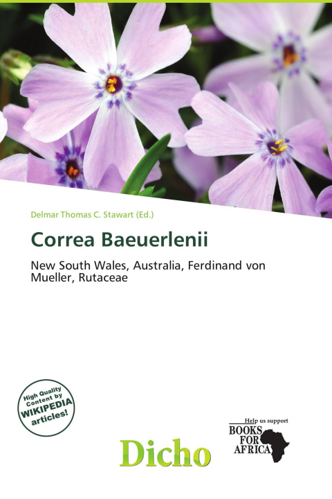 Buch Correa Baeuerlenii 