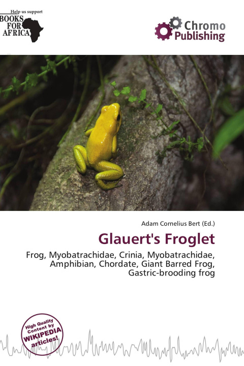 Boek Glauert's Froglet 
