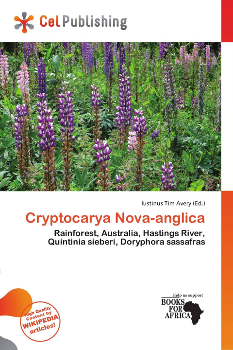 Kniha Cryptocarya Nova-anglica 
