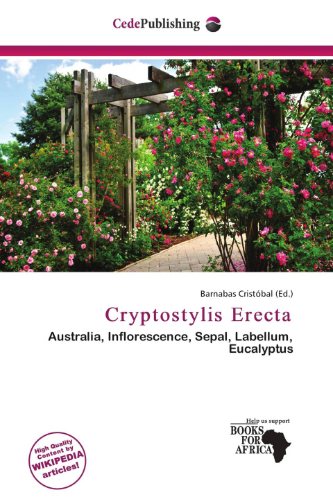 Kniha Cryptostylis Erecta 