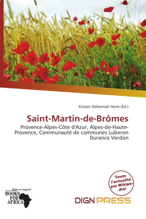 Książka Saint-Martin-de-Brômes 
