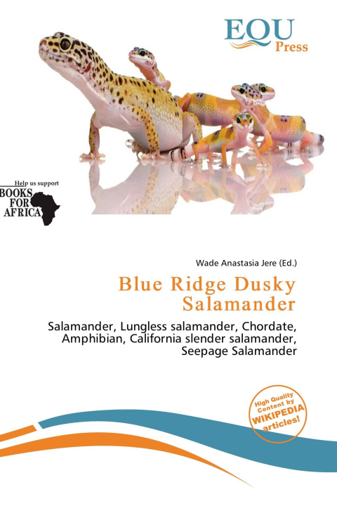 Könyv Blue Ridge Dusky Salamander 