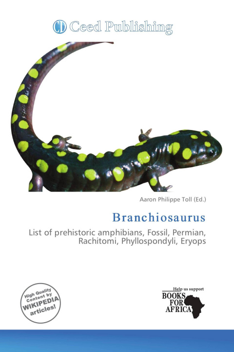 Kniha Branchiosaurus 