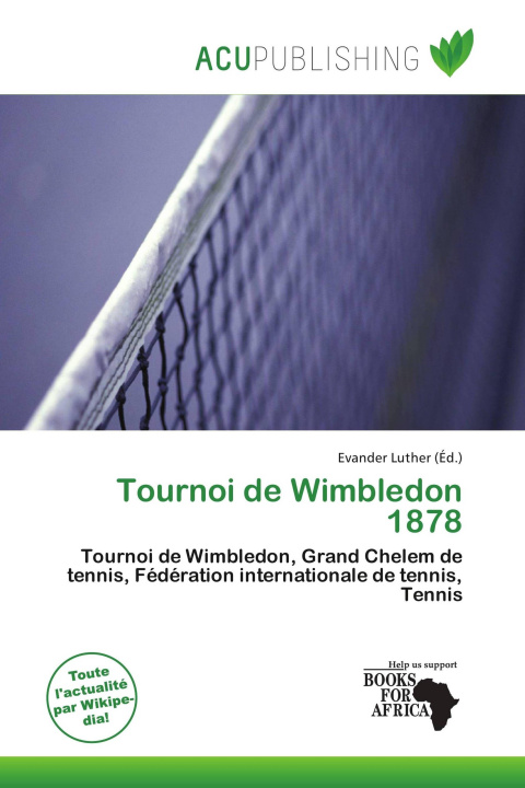 Carte Tournoi de Wimbledon 1878 