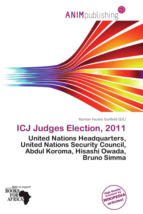 Книга ICJ Judges Election, 2011 