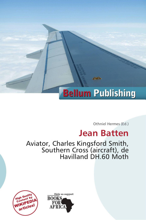 Kniha Jean Batten 