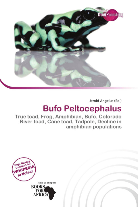 Kniha Bufo Peltocephalus 