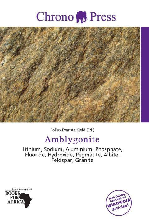 Könyv Amblygonite 
