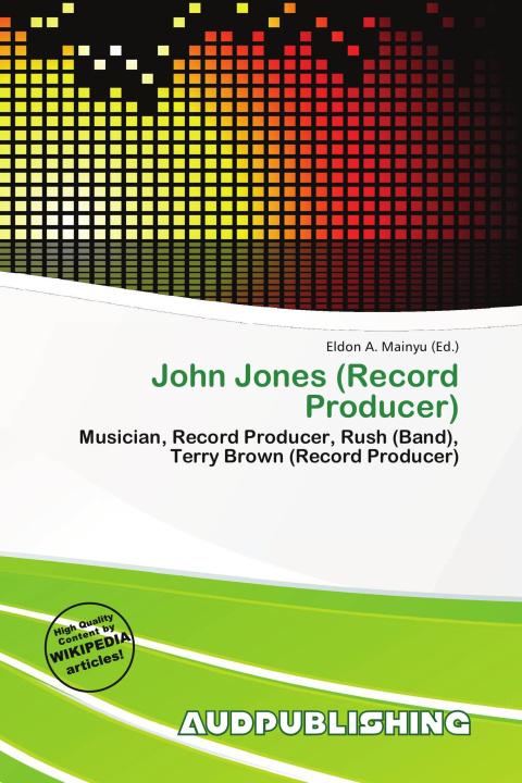 Carte John Jones (Record Producer) 