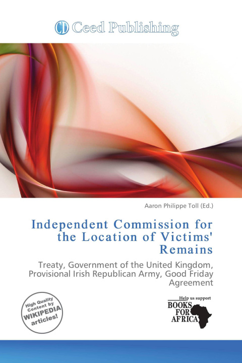 Livro Independent Commission for the Location of Victims' Remains 