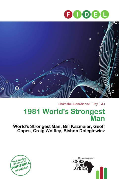 Książka 1981 World's Strongest Man 