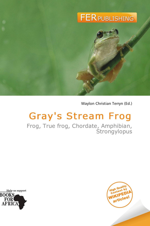 Libro Gray's Stream Frog 