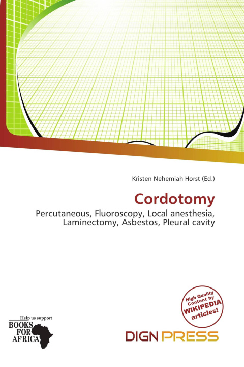 Libro Cordotomy 