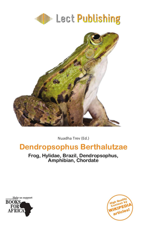 Książka Dendropsophus Berthalutzae 