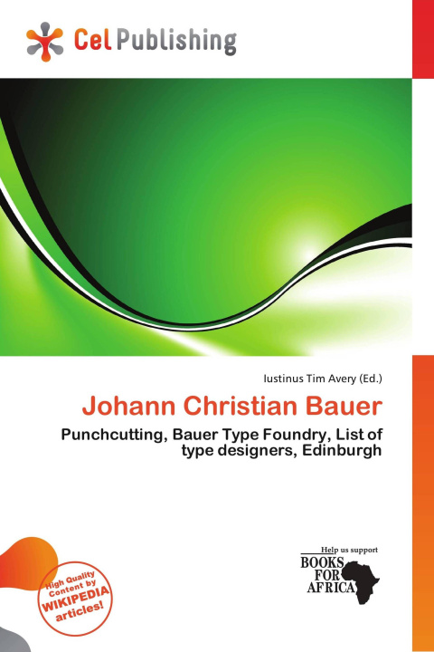 Buch Johann Christian Bauer 