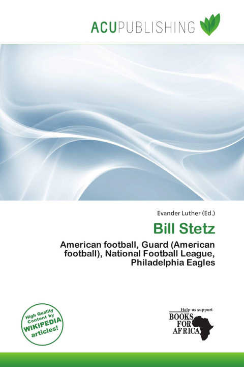 Kniha Bill Stetz 