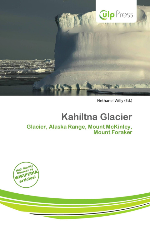 Carte Kahiltna Glacier 
