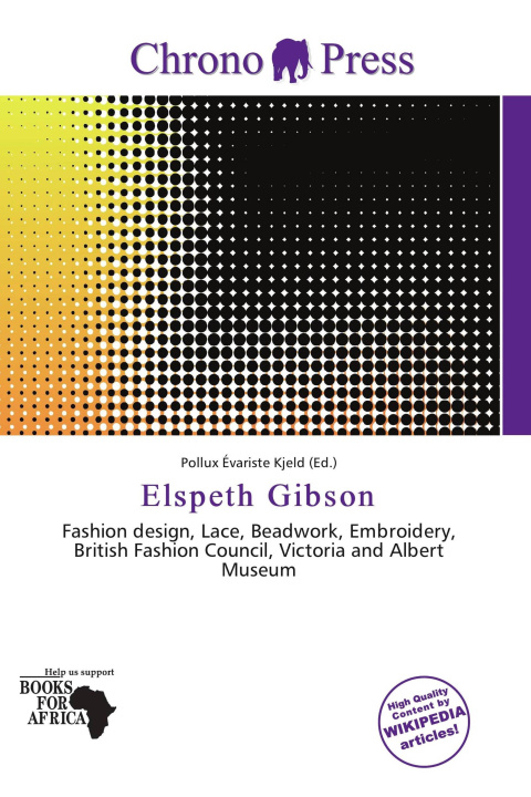 Livro Elspeth Gibson 
