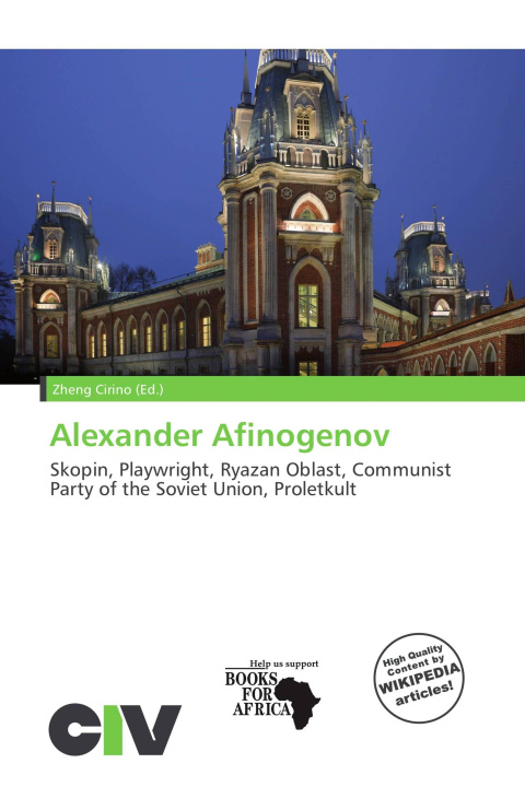 Kniha Alexander Afinogenov 