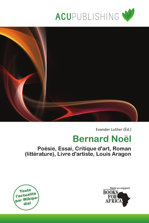 Libro Bernard Noël 