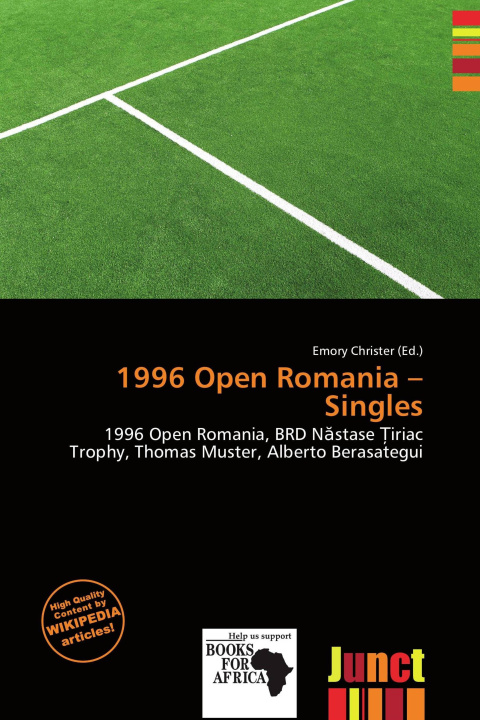 Książka 1996 Open Romania - Singles 