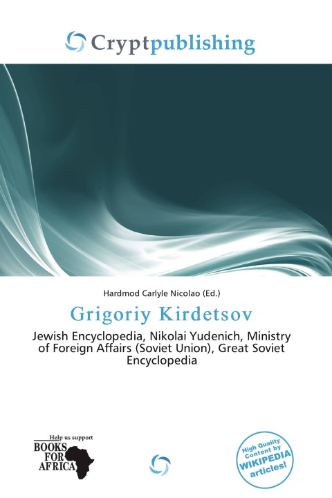 Kniha Grigoriy Kirdetsov 