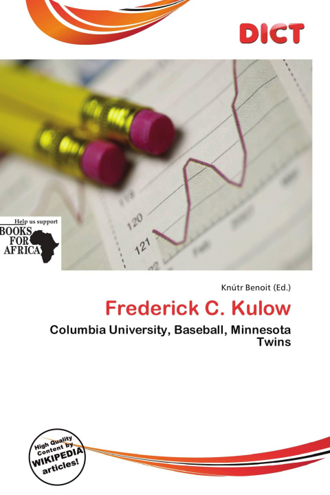 Kniha Frederick C. Kulow 