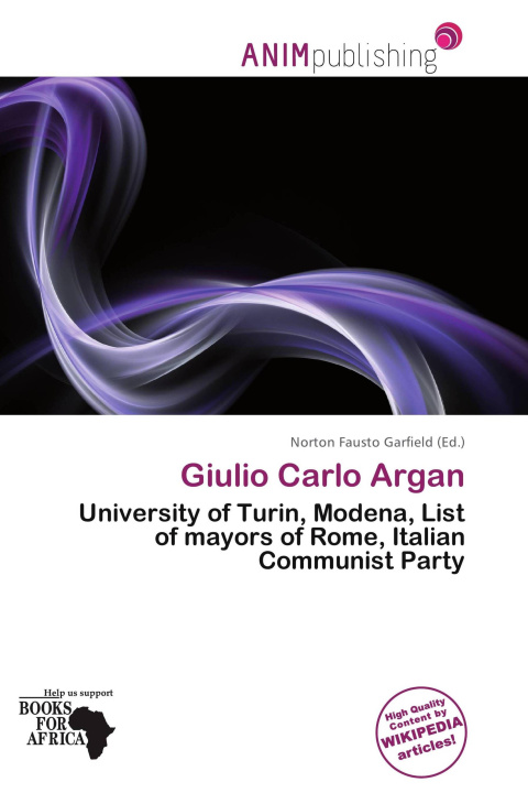 Книга Giulio Carlo Argan 