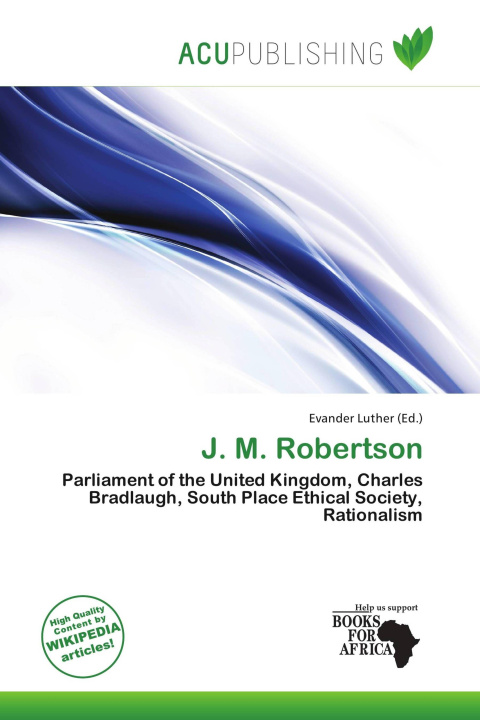 Buch J. M. Robertson 