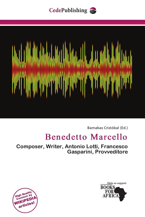 Książka Benedetto Marcello 