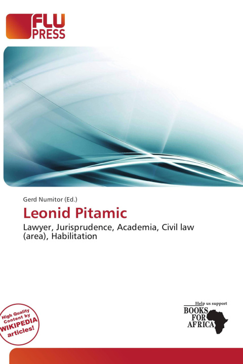 Kniha Leonid Pitamic 