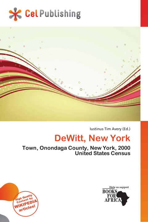 Carte DeWitt, New York 