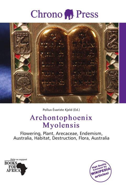 Книга Archontophoenix Myolensis 