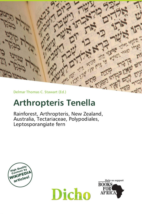 Carte Arthropteris Tenella 