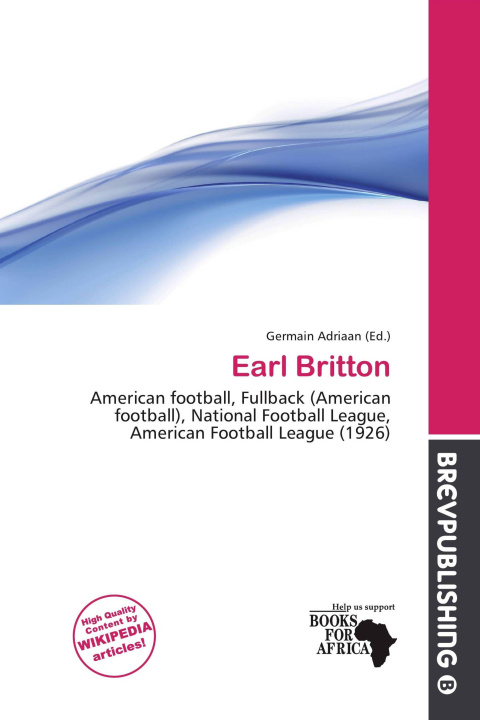 Kniha Earl Britton 