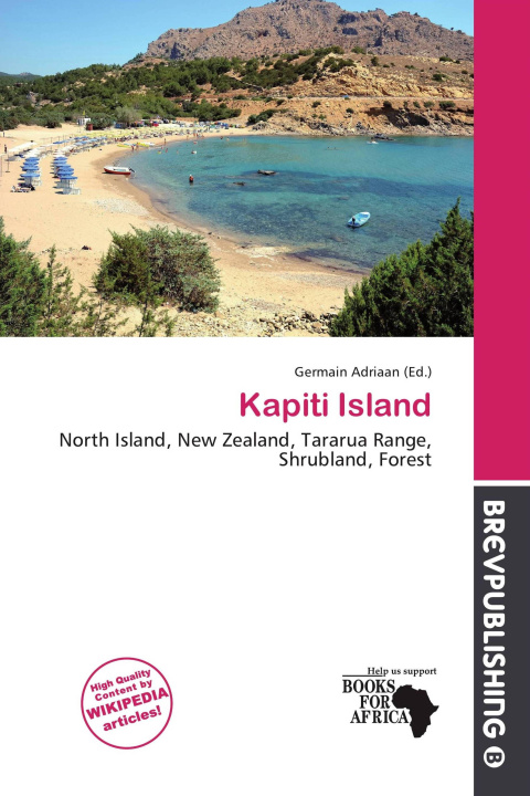 Carte Kapiti Island 