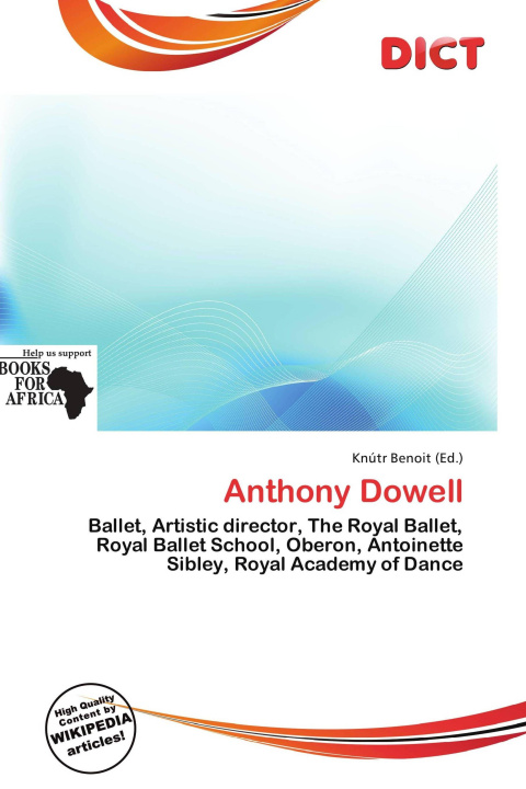 Kniha Anthony Dowell 