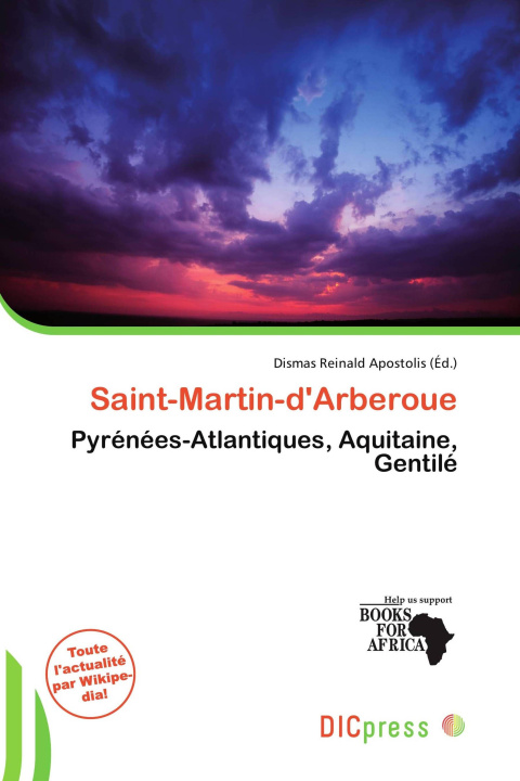Könyv Saint-Martin-d'Arberoue 