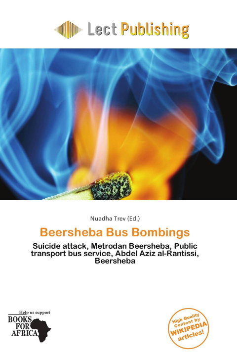 Carte Beersheba Bus Bombings 