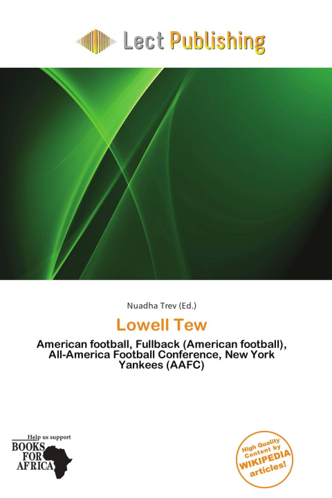 Книга Lowell Tew 