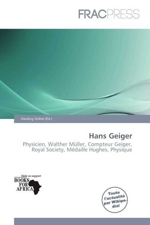Livro Hans Geiger 