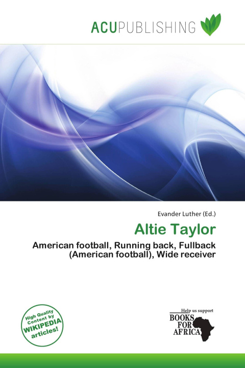 Kniha Altie Taylor 