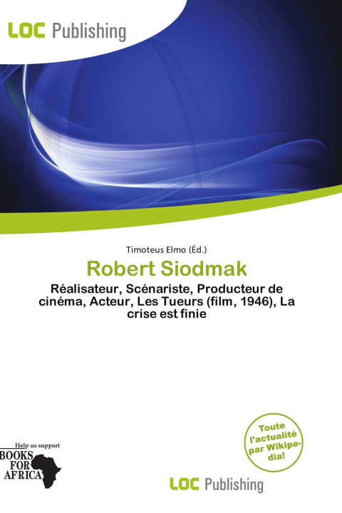 Kniha Robert Siodmak 
