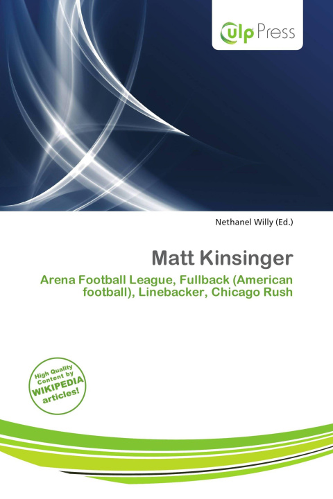 Libro Matt Kinsinger 