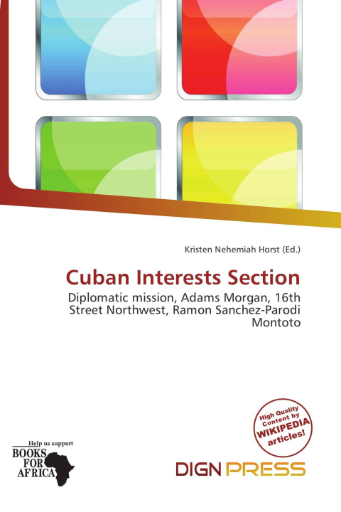 Boek Cuban Interests Section 