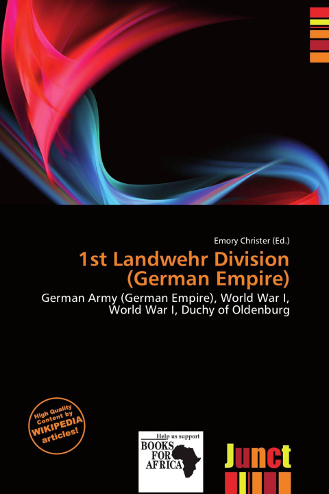 Libro 1st Landwehr Division (German Empire) 