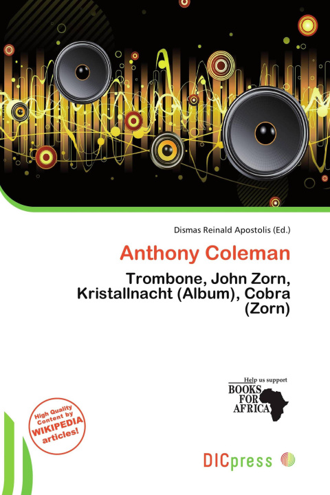 Könyv Anthony Coleman 